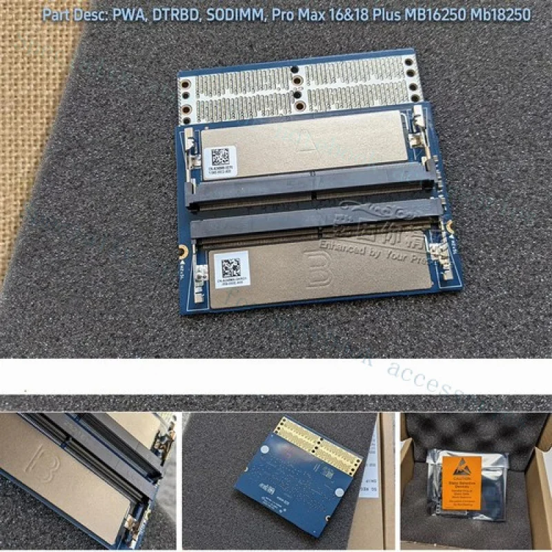 A++New SODIMM Memory Adapter Board for Dell Pro Max 16 18 Plus MB16250 MB18250