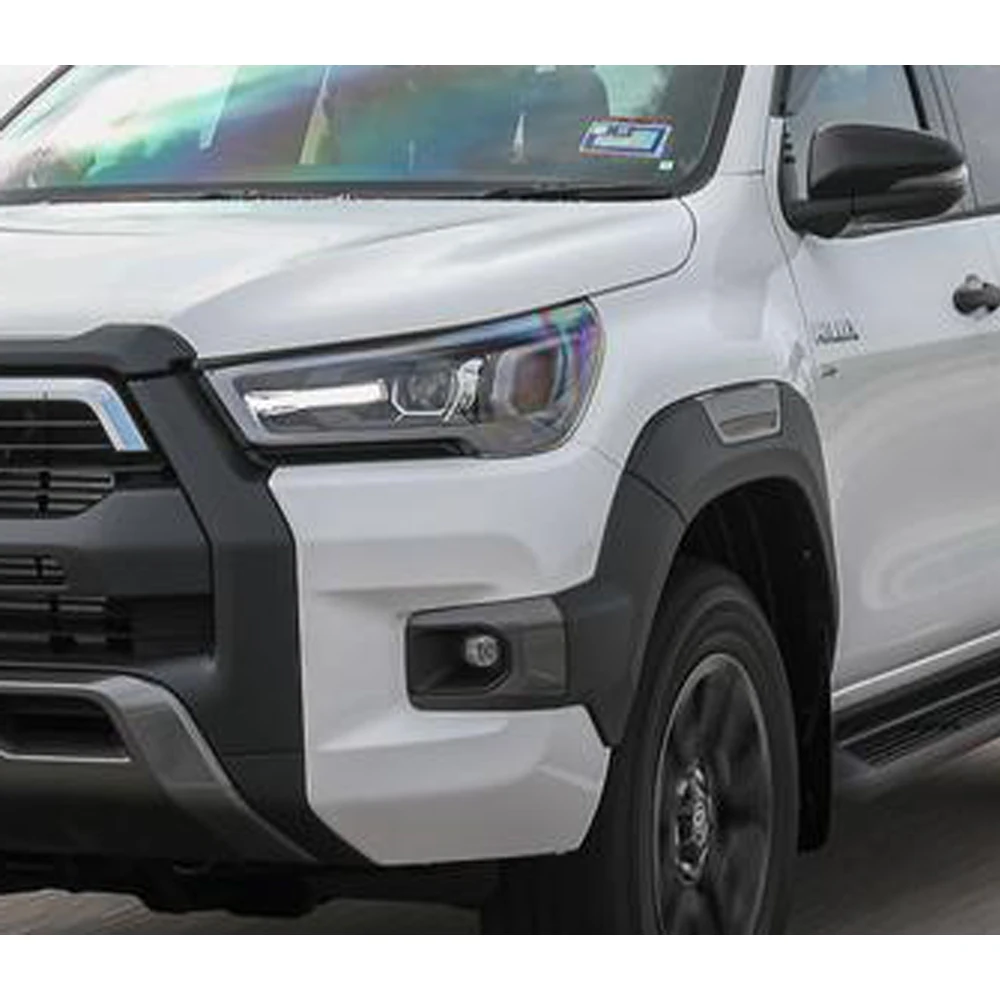 

Крышка передней фары автомобиля, абажур для Toyota HILUX 2019 2020, корпус фары из плексигласа, прозрачная стеклянная крышка, автомобильные аксессуары
