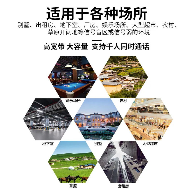 High-power 5G digital fiber optic repeater tunnel parking lot mobile phone signal amplification enhancement receiver