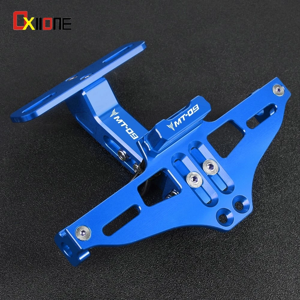 

FOR YAMAHA MT09 MT 09 MT-09 SP 2014-2021 2022 2023 2024 Rear License Plate Holder Bracket with Light Tail Tidy Fender Eliminator
