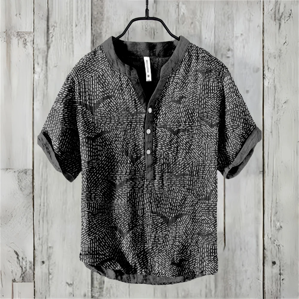 Erkek Kısa Kollu POLO Gömlek K - Summer Clothing Men Linen incelemesi ve fiyatı
