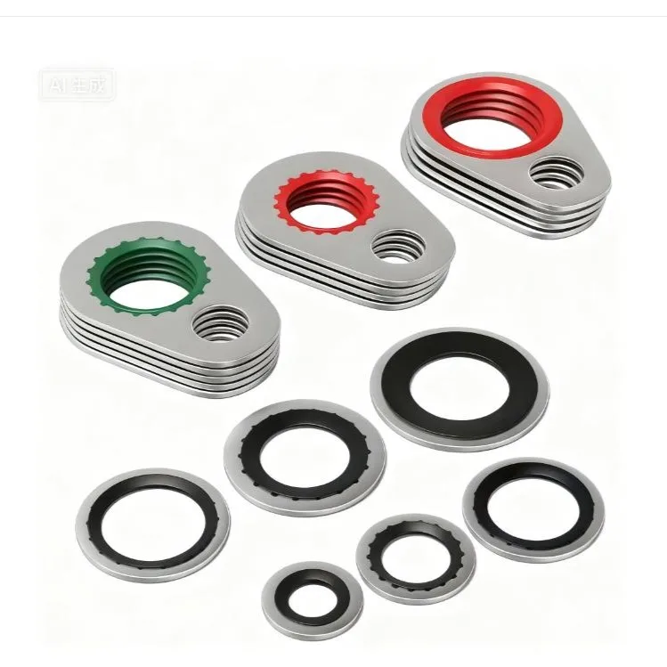 Comprehensive 330PCS AC Seal Kit 270 Green O-Rings & 60 Washers For Auto O-Ring Washer Sizes For AC Compressor Systems