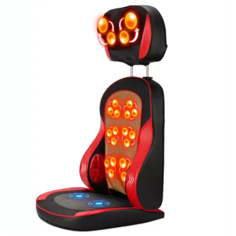 

Портативная массажная накидка OEM на заказ для автомобиля: вибромассажер для шеи и спины, шиацу-массажер для всего тела