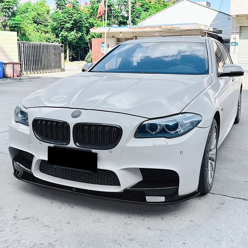 Suitable for BMW 5 Series F10 F11 M5 2011-2017 front bumper, front lip, front shovel, front bumper corner exterior modification