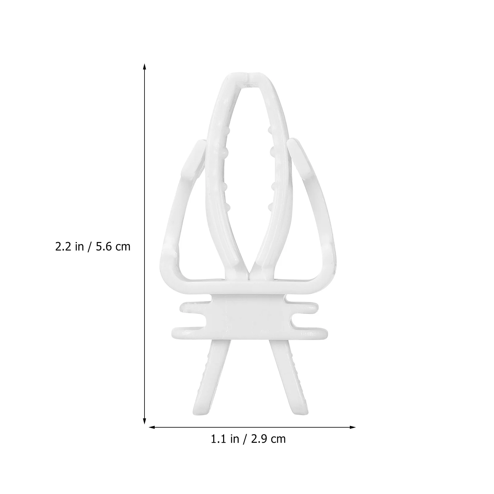 Clips para jaulas de pájaros, soporte para alimentos para periquitos, cacatúas, canarios, accesorios de alimentación duraderos de plástico ABS, Clip para frutas y verduras, 4 Uds.