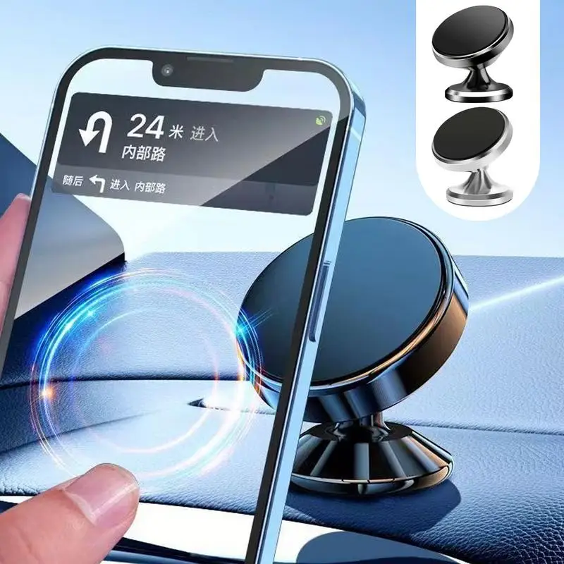Magnetic Phone Mount For Car Cellphone Mount For Auto Anti-Slip Shockproof Magnetic Phone Holder For Truck Vehicle Windshield