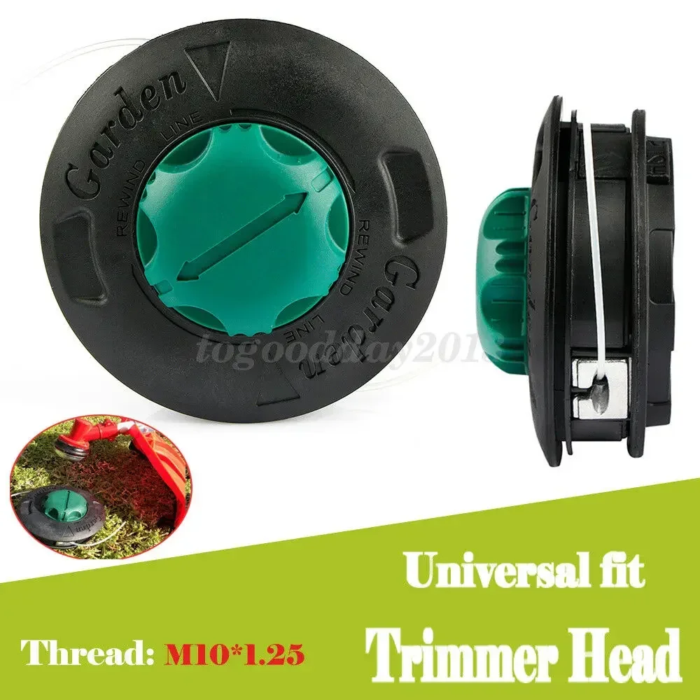 NYLON HEAD M10X1.25MM LHF FOR MANY EMAK EFCO EF3600 4300 OLEO-MAC SPARTA 36 43 44 BRUSHCUTTER STRIMMER LOAD&GO 63109001 63109002