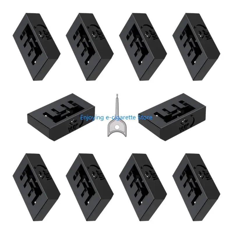 Display Port Staub Abdeckung Protektoren Kunststoff Metall Hybriden Schnittstellen Kappe Stopper für Computer Monitor Laptop – Detail 4