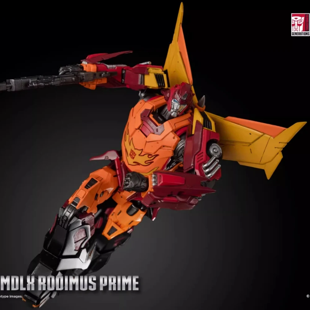 Transformers Rodimus Prime Threezero MDLX Series Original Collectible Model Alloy Articulated  Action Figure Gift  Surprise Bag