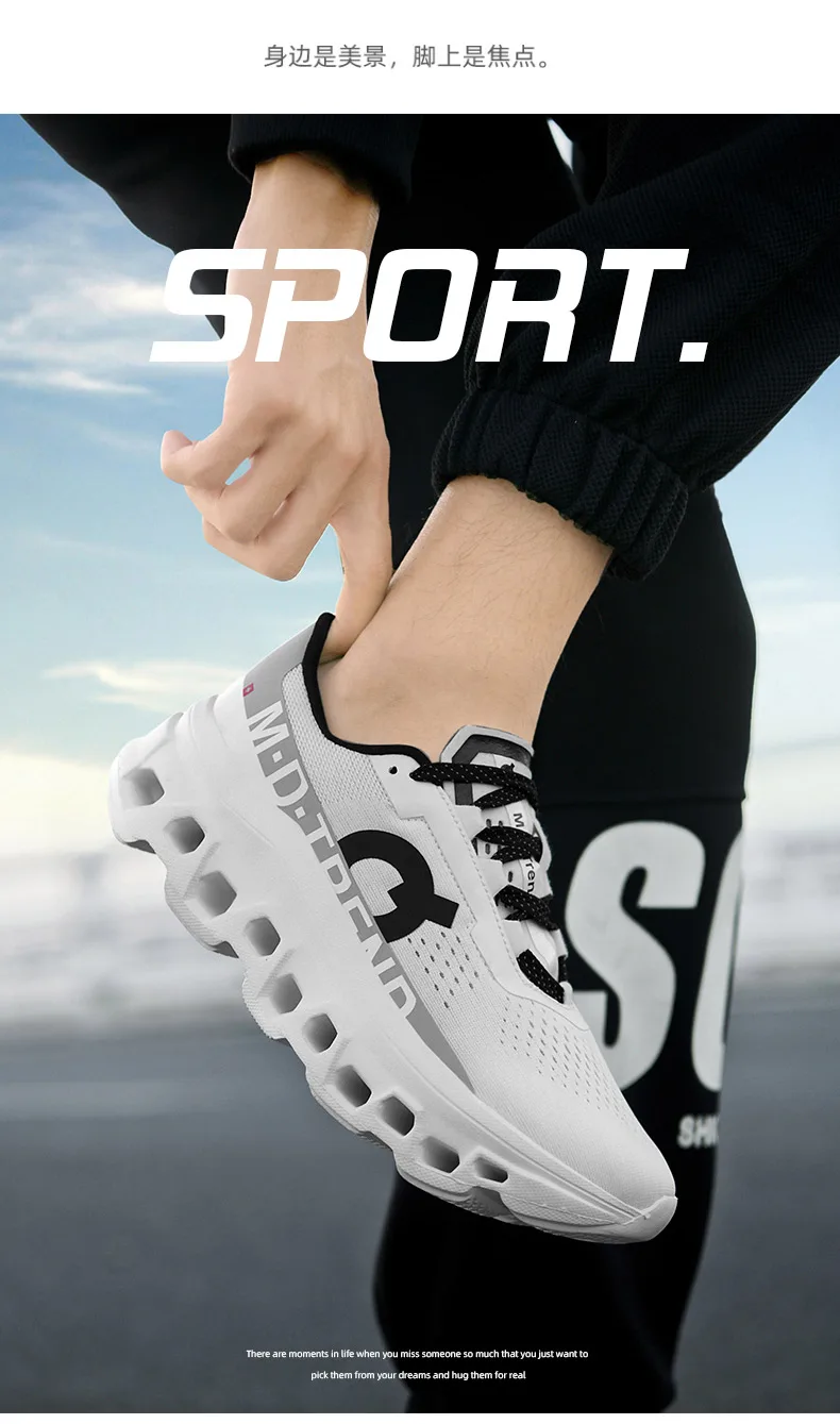 Herren-Sportschuhe, luxuriöse Freizeitsneaker, atmungsaktive Laufschuhe, leichte Sommerschuhe mit Plateausohle, modische Basketball- und Freizeitschuhe für Herren. – Detail 21