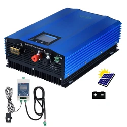 1200W Solar Grid Tie Inverter Battery Discharge with Limiter Sensor DC 48V  220V