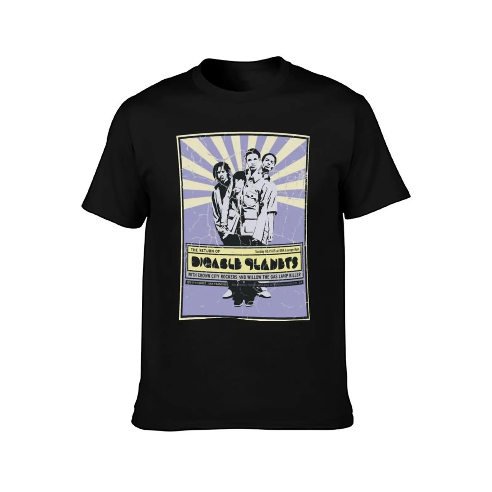 Digable Planets Call Me T-Shirt Big and Tall Crew Neck Tee T-Shirt