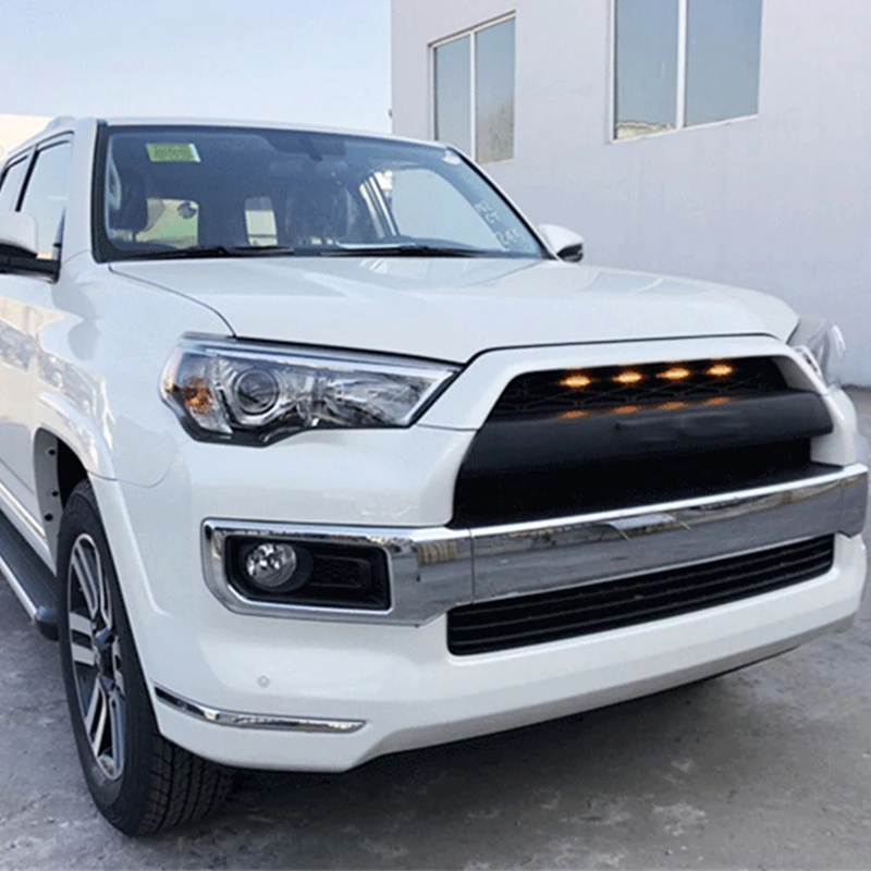 For NEW Toyota 4Runner Racing Grills ABS Front Bumper Splitter Cover Accessories CAR Grill Body Kit 2020 2021 2022 Year