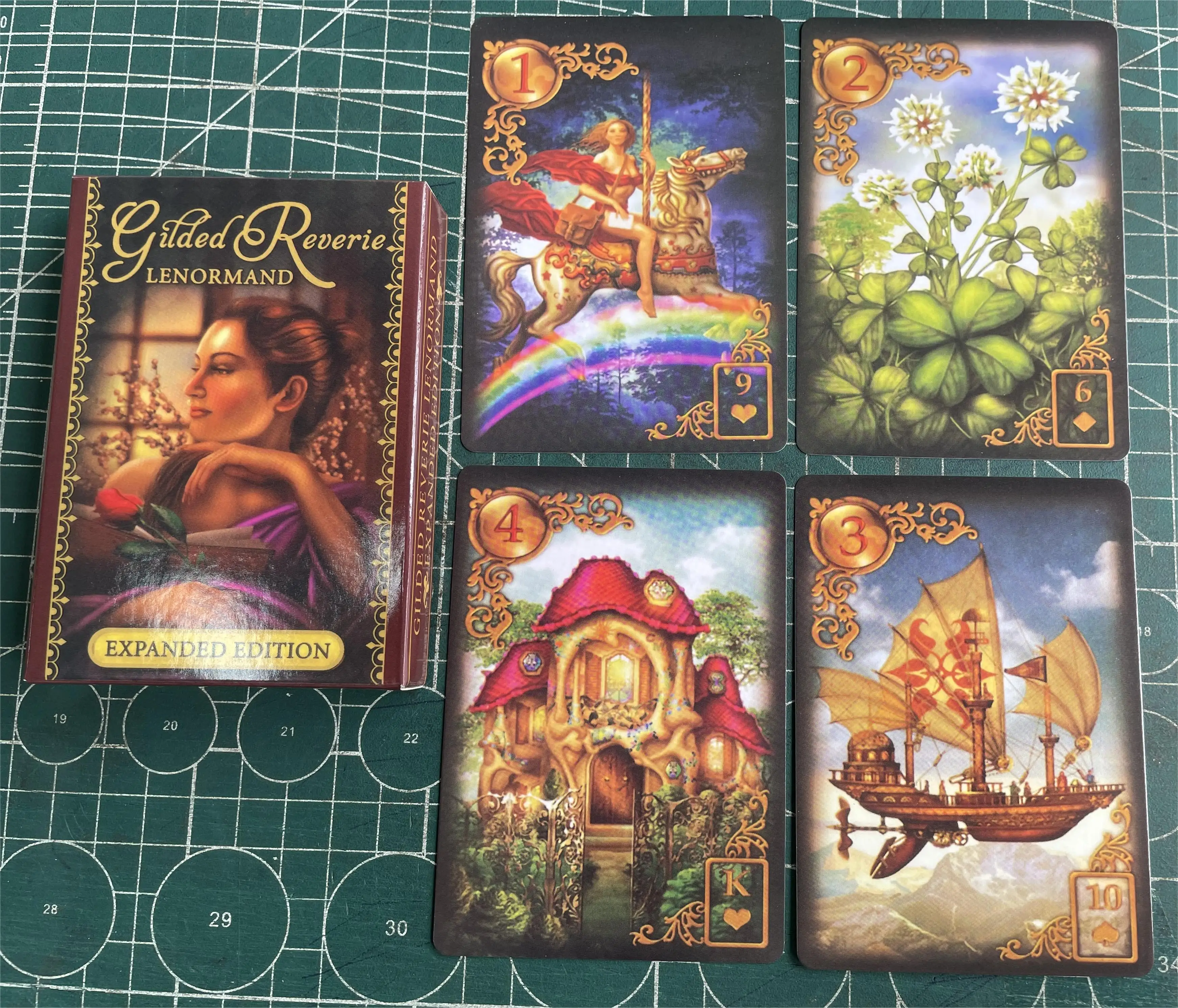 Reverie Lenormand Tarot Deck Cards Fate Divination Tarot Card Board Game With Online Guidebook For Adult Children Party Game