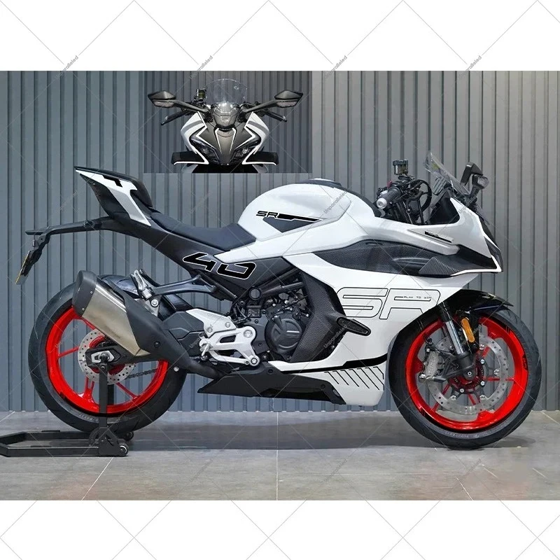For CFMOTO 450SR Sticker Modification Violet Body Sticker Decal Wheel Hub Sticker Waterproof Motorcycle Decoration