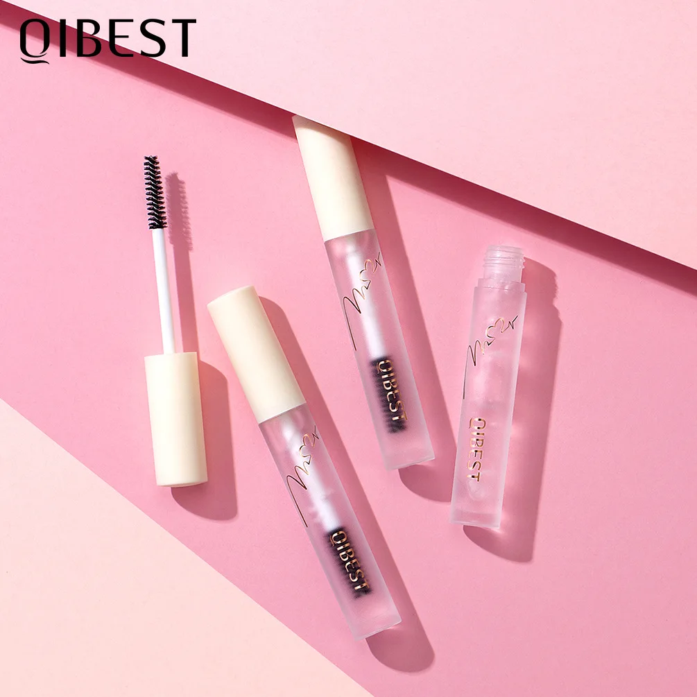 QIBEST Eyebrow Shaping Liquid Colorless, Transparent, Waterproof, Sweatproof, and Non discoloring Eyebrow Repair Liquid Eyebrow