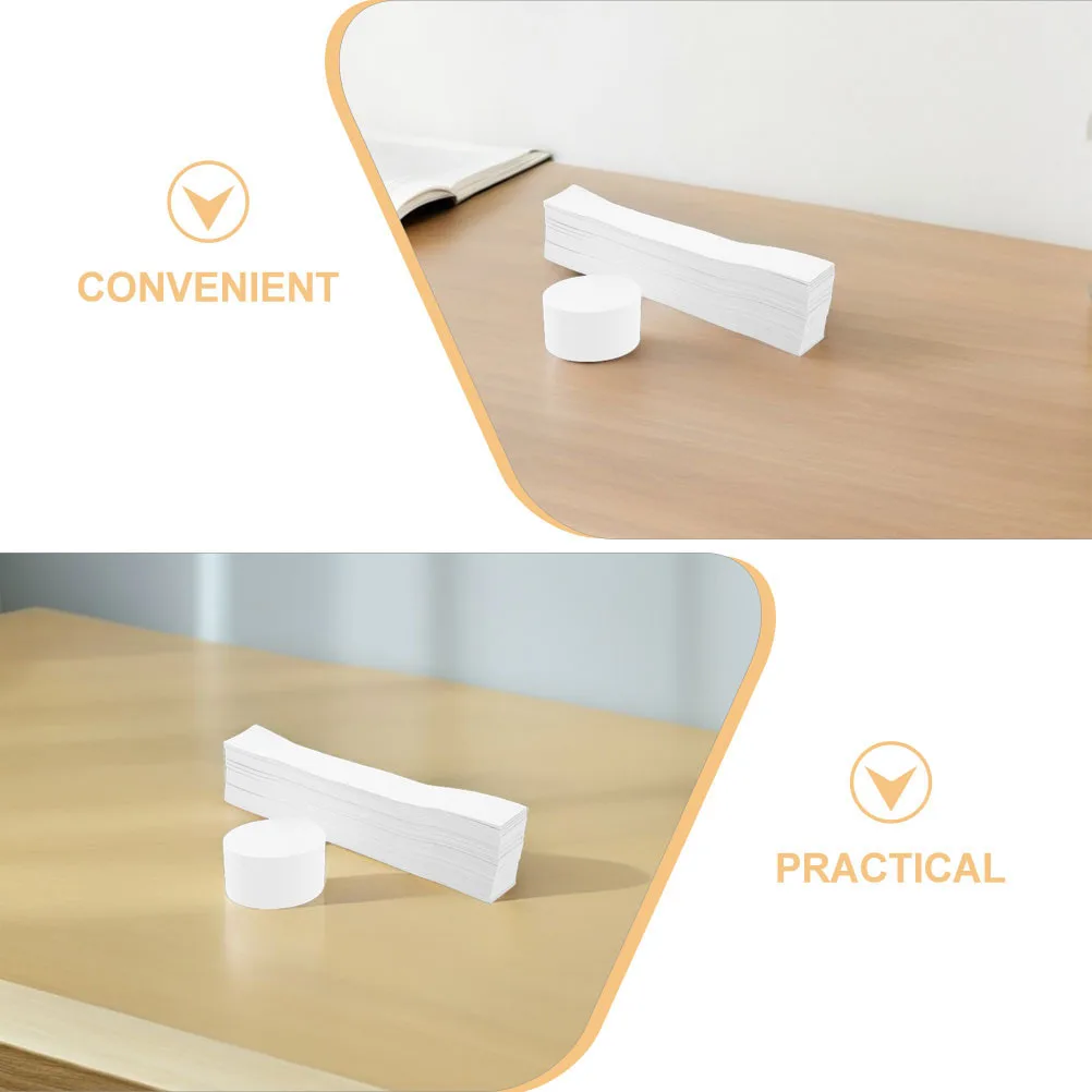 250 قطعة من الأوراق النقدية البيضاء ذاتية اللصق، أشرطة نقدية، أغلفة العملات لبنوك البيع بالتجزئة، محلات السوبر ماركت، أموال المكتب #2