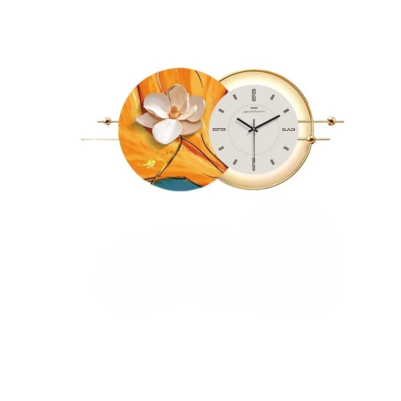 

Wall clock modern simple clock light luxury living room home fashion wall watch decoration ideas