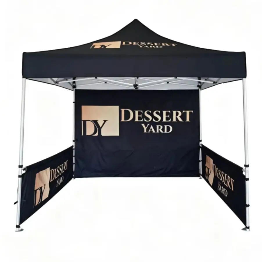 Custom10x10ft Outdoor Vendor Exhibition Event Marquee Gazebos Custom Printed Canopy Pop Up Foldable Tent for Business