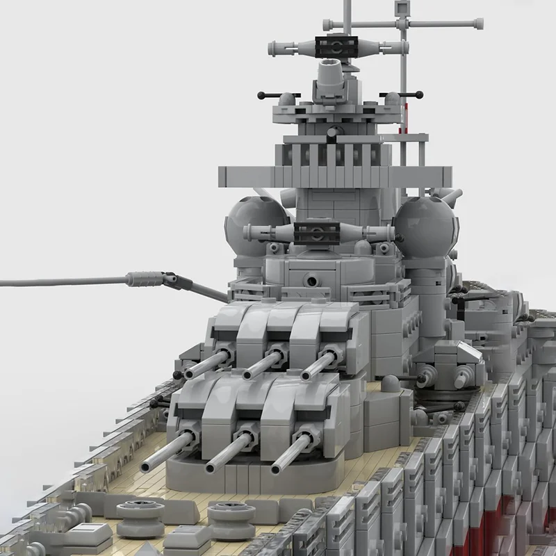 4612 قطعة MOC Gneisenau Boated نموذج اللبنات الهندسة المعمارية هدايا عيد الميلاد لتقوم بها بنفسك فكرة إبداعية اللعب التعليم الطوب عيد ميلاد #2
