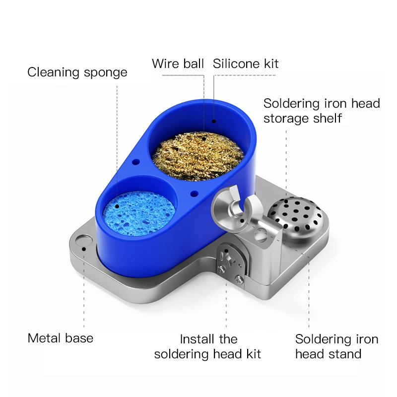 Maant C210 Welding Table Base Intelligent Induction Multi-Functional Soldering Station Base For C210 C115 Metal Solder Iron Tip