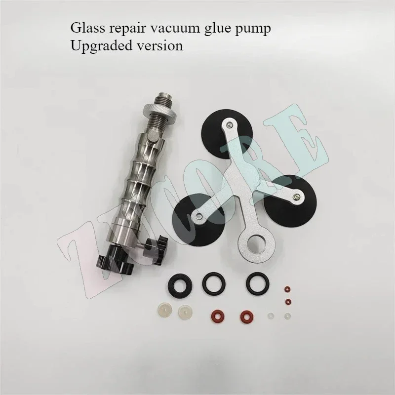 Car Glass Repair Tool, Front Windshield Repair, Vacuum Pump, Glue Injector, Bullseye Explosion Point Crack Repair Tool