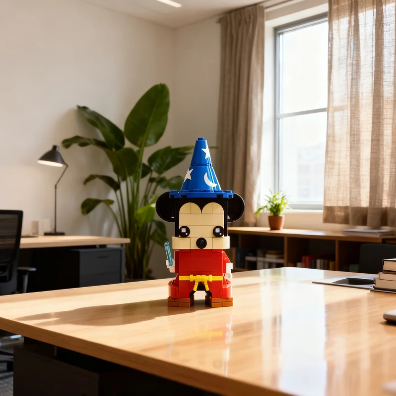 137 peças MOC Mickey Fantasia Brickheadz Blocos de Montar Brinquedo de Construção Presente de Natal Ideia Criativa DIY Brinquedos de Tijolos para Crianças