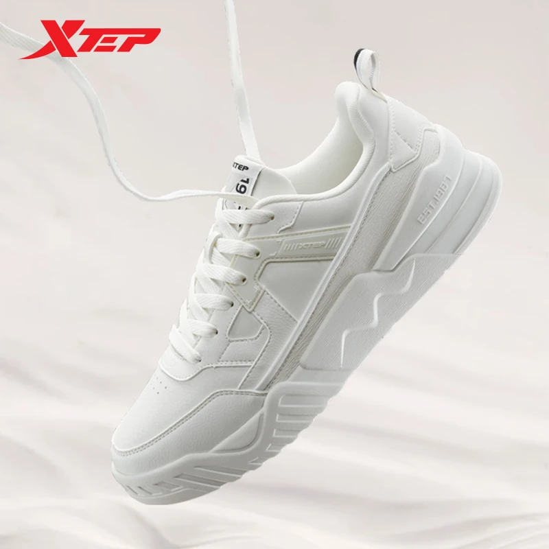 Xtep New Generation Skateboard Shoes Men Causal Breathable Male Sneakers Comfortable Non-Slip Sports Shoes 877319310011