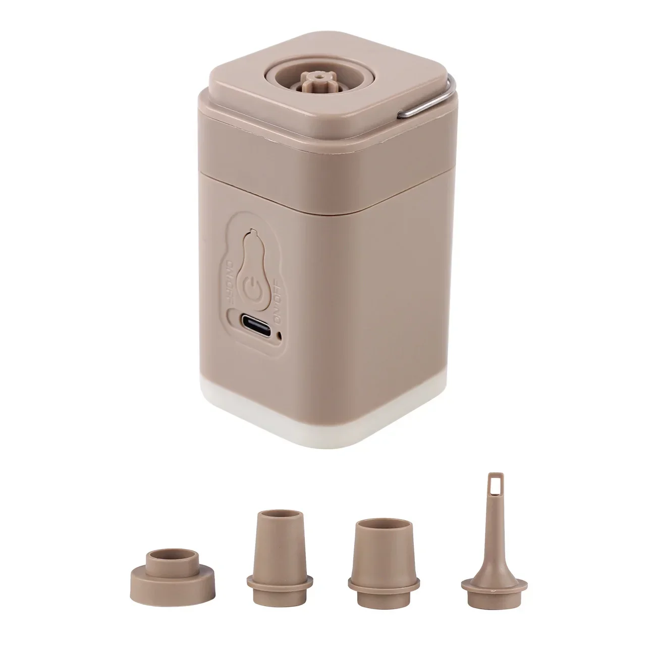 A1Q-Mini Air Pump for Inflatables Portable, Electric Type-C Rechargeable Quickly Inflate Deflate for Pool Floats Air Mattress