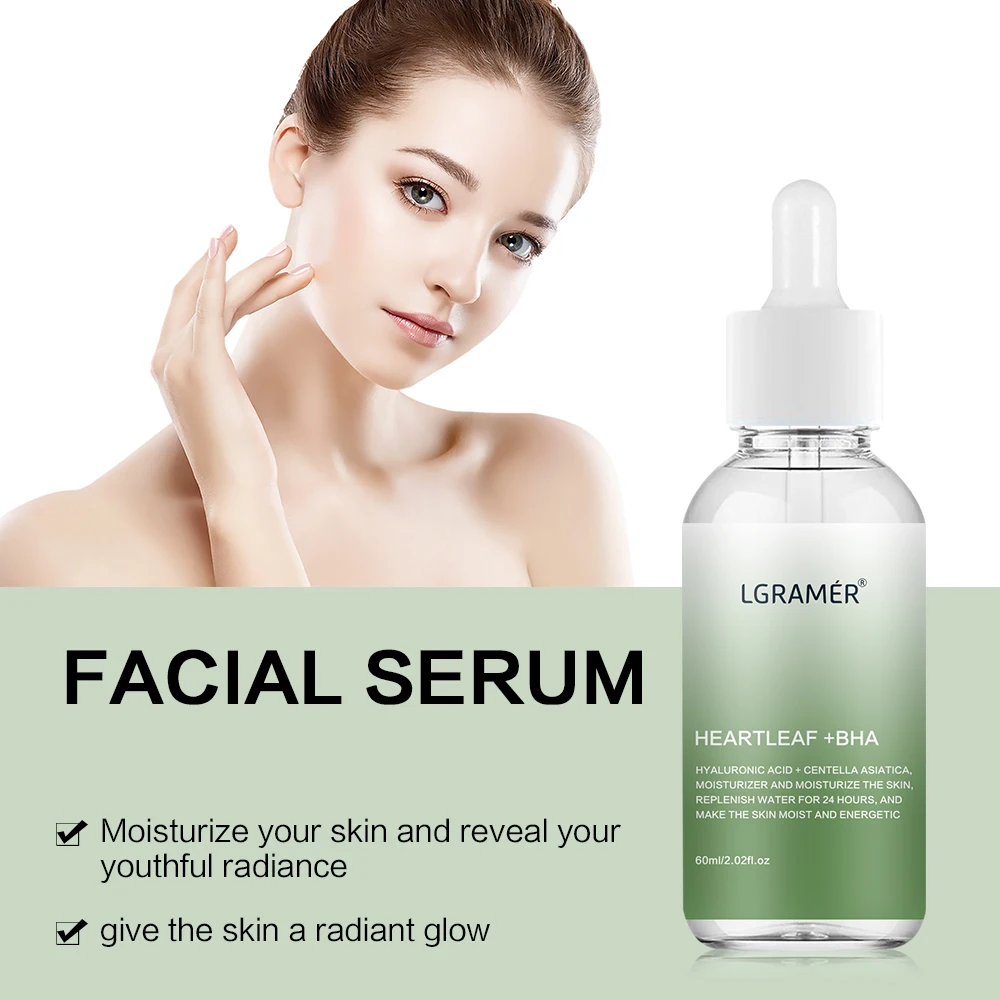 LGRAMER Hyaluronic Acid Essence | Lightens Spots and Wrinkles, Anti-Aging | 24H Persistent Moisturizing and Hydrating image 4