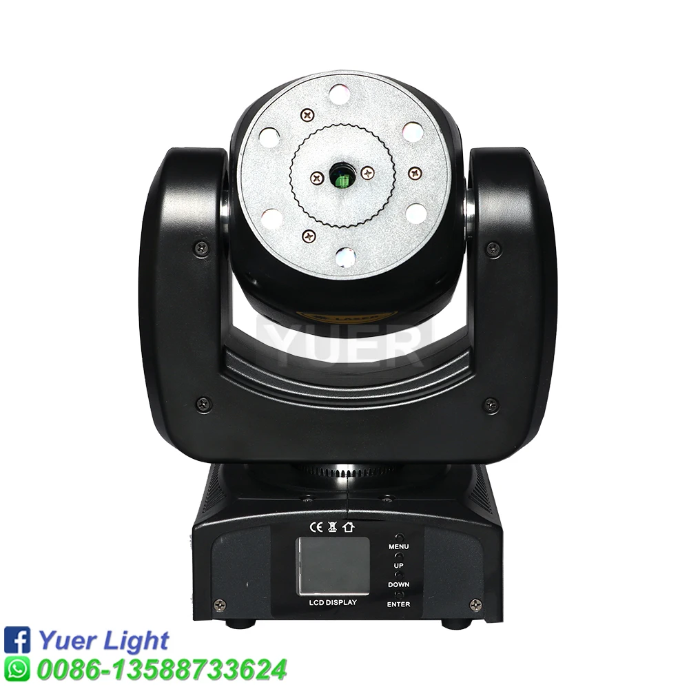 YUER 20Kpps RGB 7 Eyes Moving Head Laser Light Projector Dj Disco Stage Show Bar Ballroom Profession Lighting DMX512 Music Party