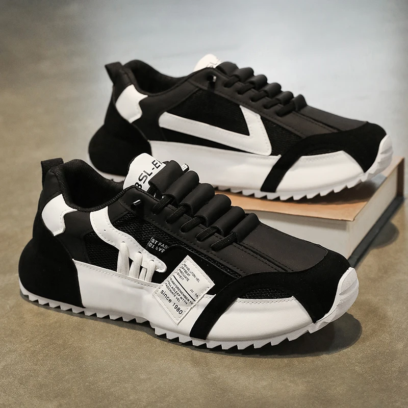 

2025 Новые удобные повседневные 36-45 модные амортизирующие дышащие кроссовки для бега Высококачественная многоцветная спортивная трендовая обувь для пар