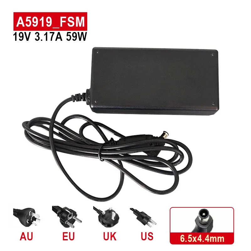 19V 3. 17a 59W Ac/Dc Adapter Voeding A5919_fsm BN44-00838B/Een Geschikt Voor Samsung Monitor Un32j5205 Ue32j4500 U32j4000