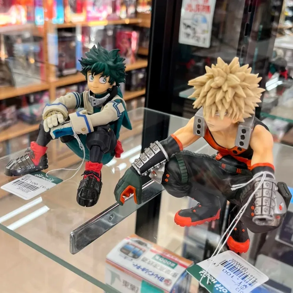 2026 Boku no Hero Academia أنيمي الشكل Bakugo Katsuki عمل الشكل Midoriya Izuku/Todoroki Shoto تمثال PVC مجموعة اللعب #3