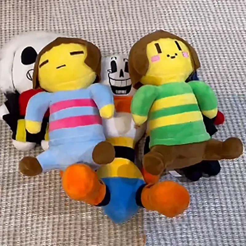 Anime Undertale Plüsch Spielzeug Cartoon Spiel Gefüllte Puppen Chara Frisk Plushie Figuren Sofa Bett Dekoration Kissen Weihnachten Geburtstag Geschenke