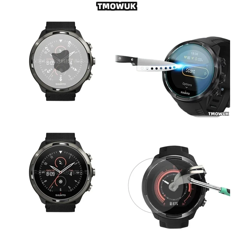 

For Suunto 5 7 9 Peak Pro Race S 45mm 49mm OCEAN Traverse Alpha, Modern 9H Tempered Glass Screen Cover