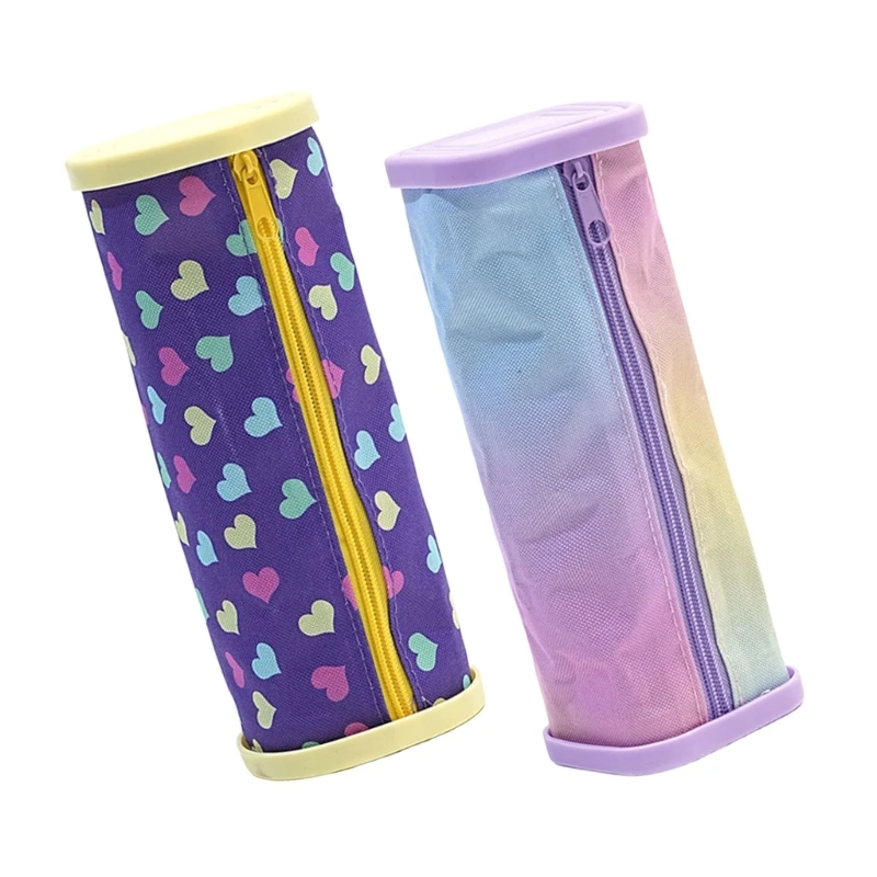 F3ma 2 pçs leve wight lápis caso compartimento caneta bolsas multiuso caso caneta saco lápis viagem saco