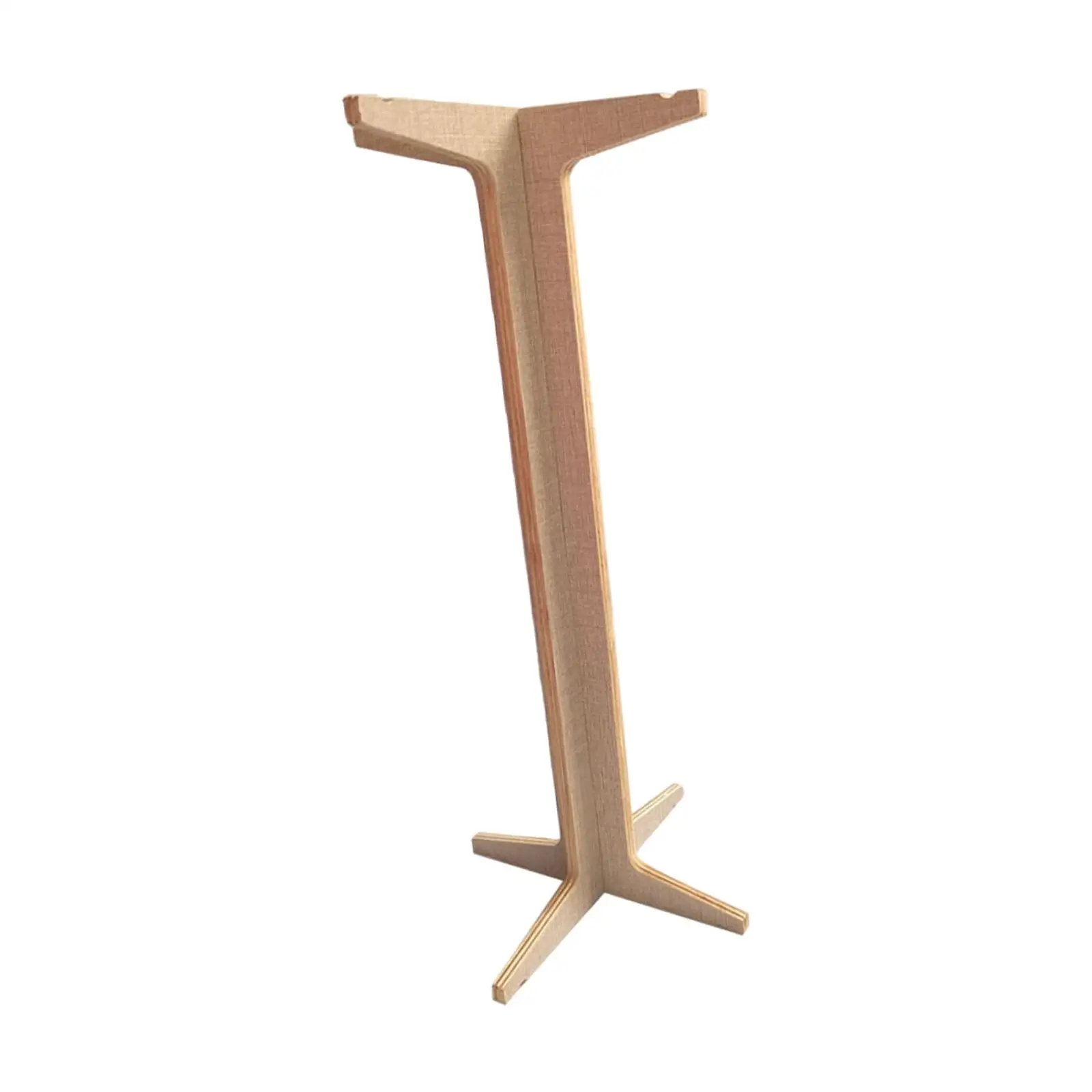 Chime Stand Professional Multipurpose Easy Assembly Wooden Gong Target Stand for Yoga Tea Room Classroom Meditation Tabletop