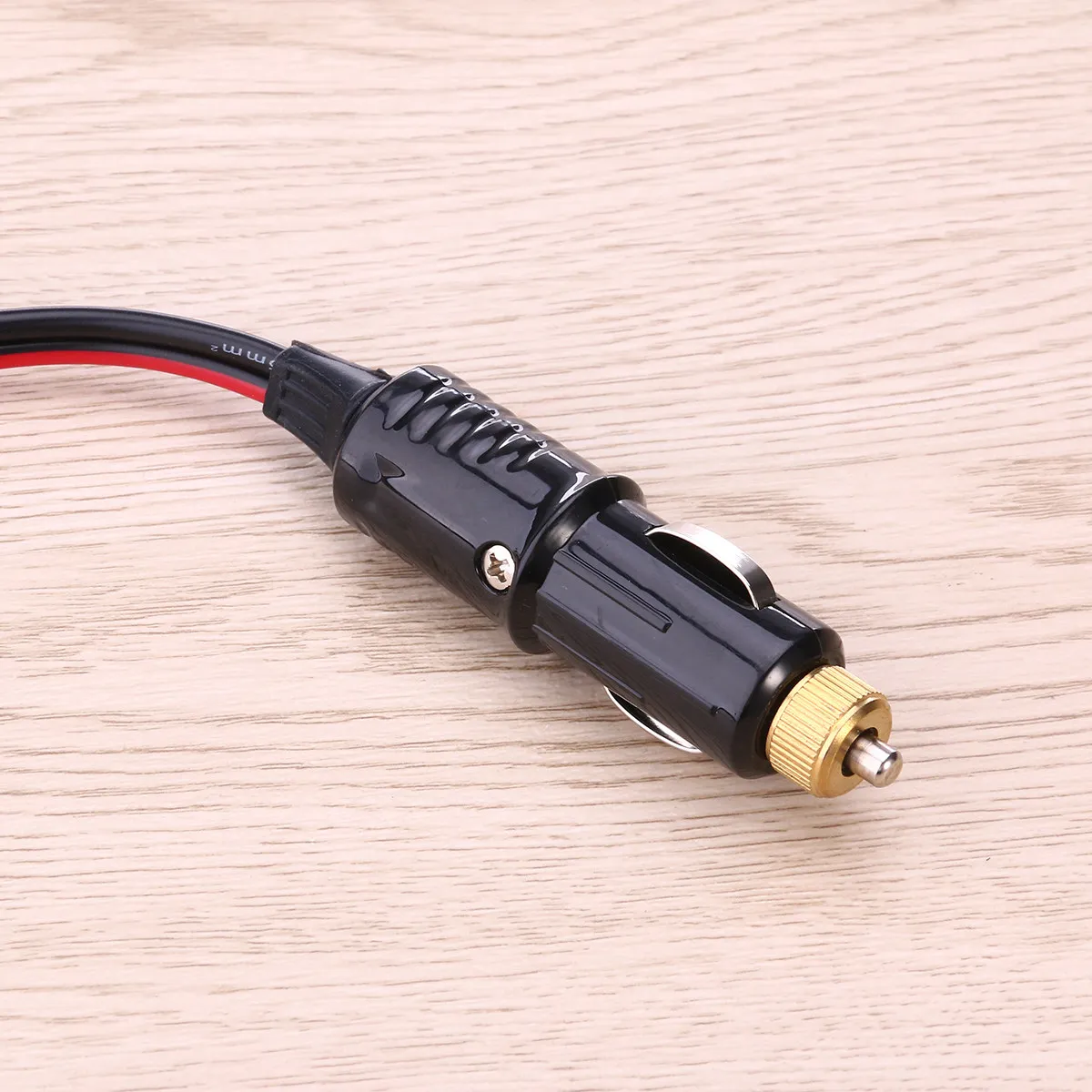 Car Inverter Cable Cigarette Lighter Adapter High Temperature Resistant Pc Material Copper Wire Long Service Life Automotive