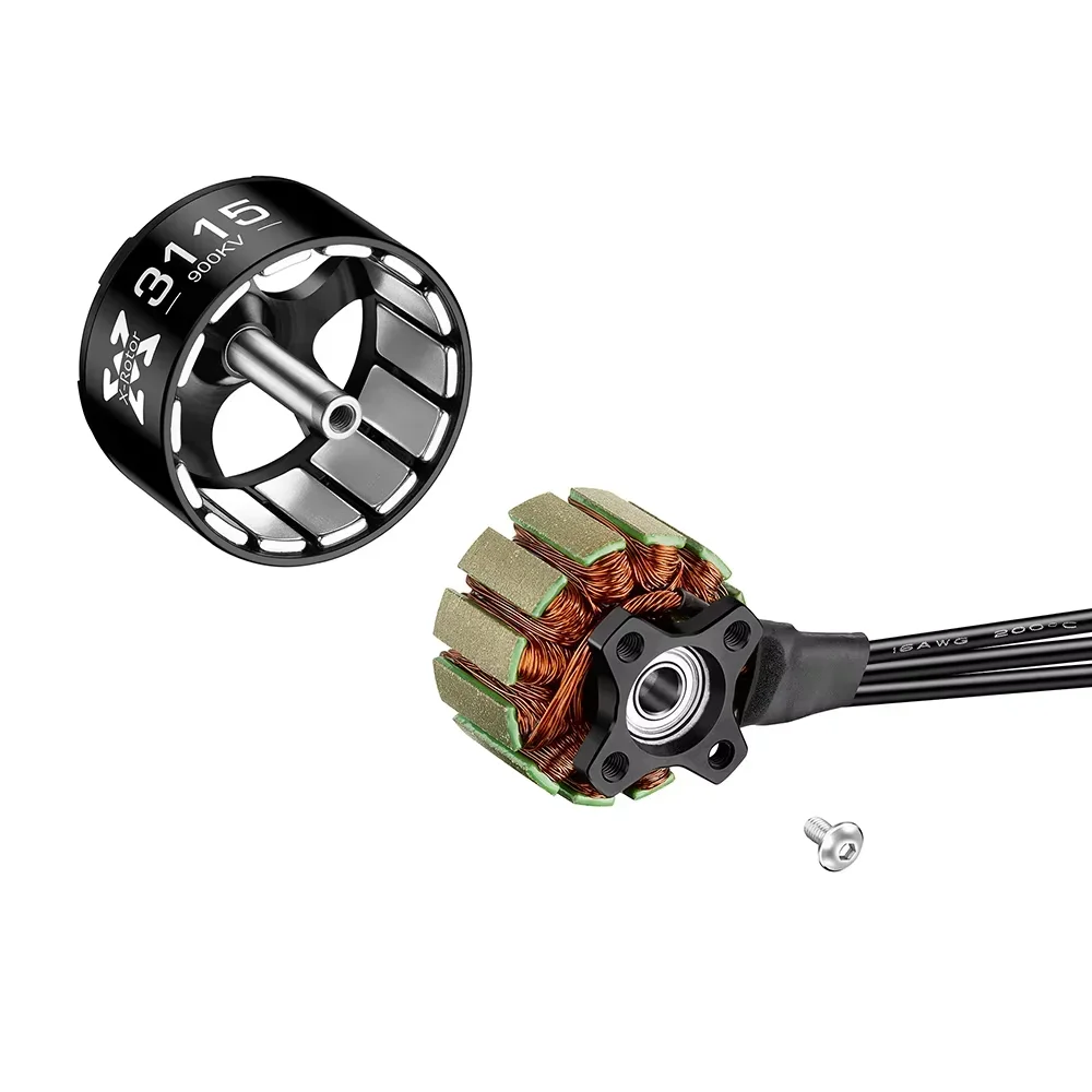 Hobbywing XRotor 3110 900KV 1150KV 3115 900KV 1050KV M5 Shaft 4-6S Brushless Motor for 8-10 Inch FPV Drone view 6