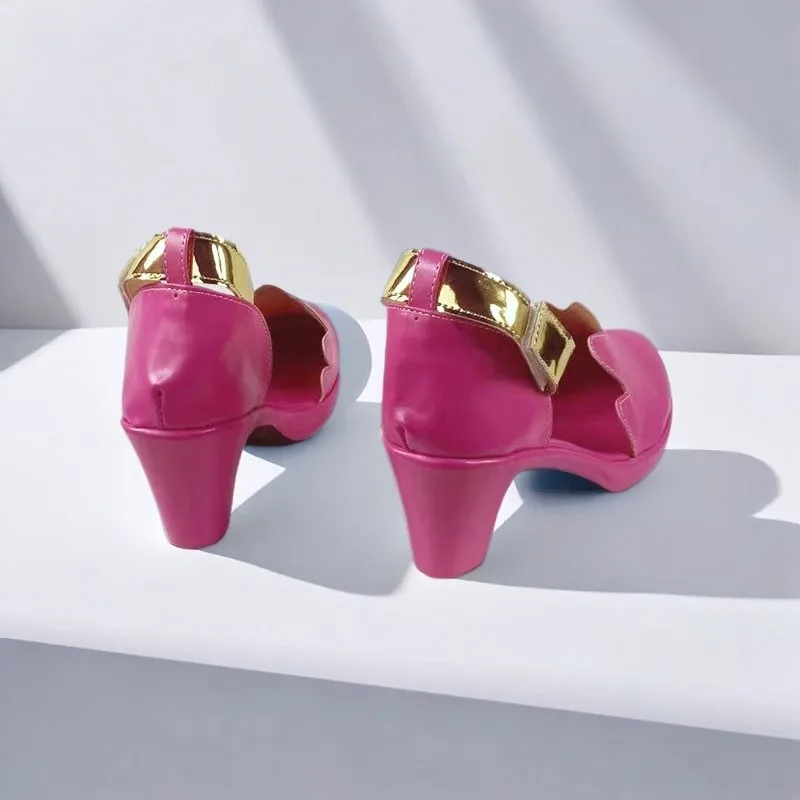 Chaussures de Cosplay en PU pour femmes, bottes de bande dessinée à la mode pour Halloween, carnaval, fête de noël, personnalisées, Anime Asahina Mirai