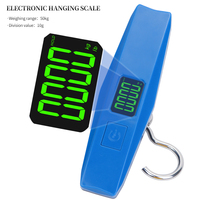 50kg/10g Travel Luggage Scale Suitcase Weight Hanging Balance Portable Electronic  LCD Digital Precision Scale For Baggage Bag