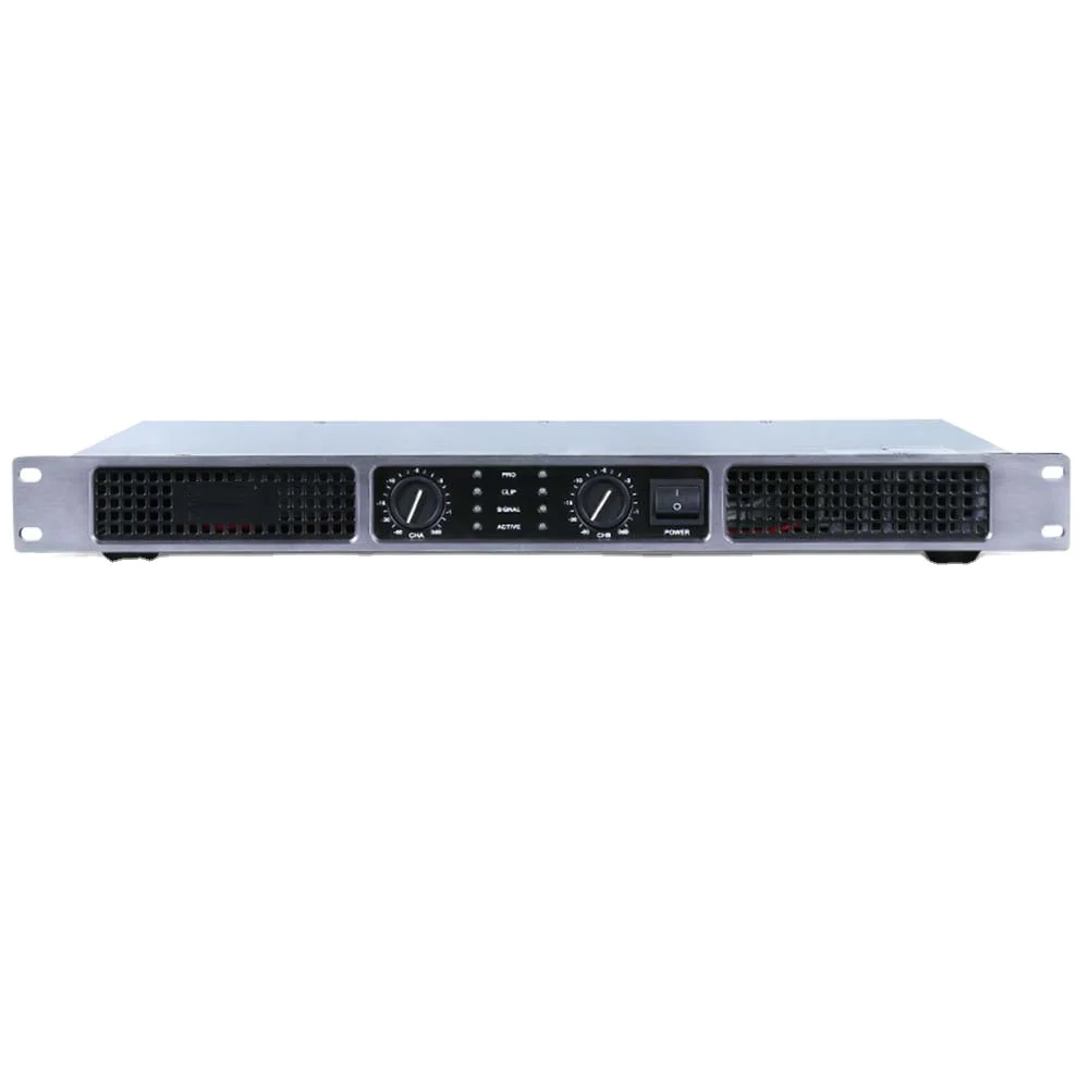200W*2 Audio Power Amplifier Professional For Conference High Power Stage Amplifier Home Theater 2 Channel Sound System Pro