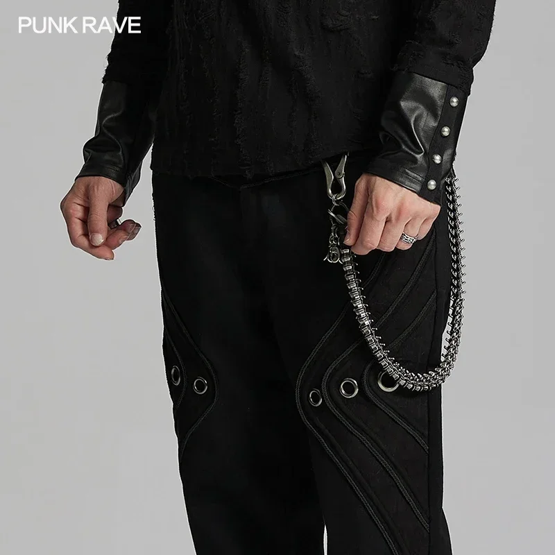 فاسق الهذيان الرجال نهاية العالم الشرير مقلد العمود الفقري تصميم الهيكل العظمي الخصر سلسلة شخصية ريترو ستايل اكسسوارات هدايا للرجال