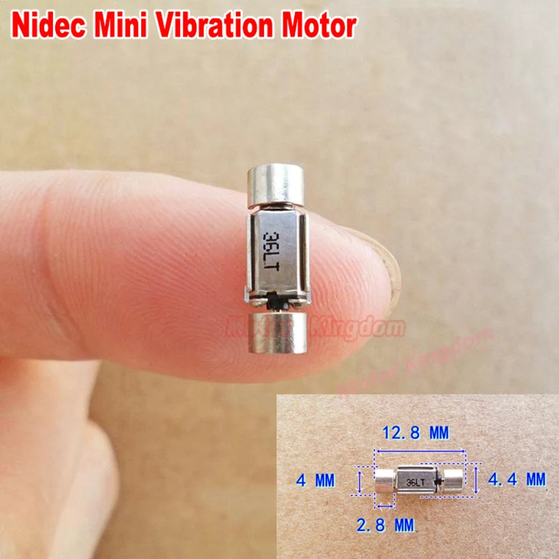 Nidec 36LT DC 1.5V-3V Dual Head Micro Mini Vibration Vibrator Tiny 4mm Vibrating Electric Motor Precise Rotor