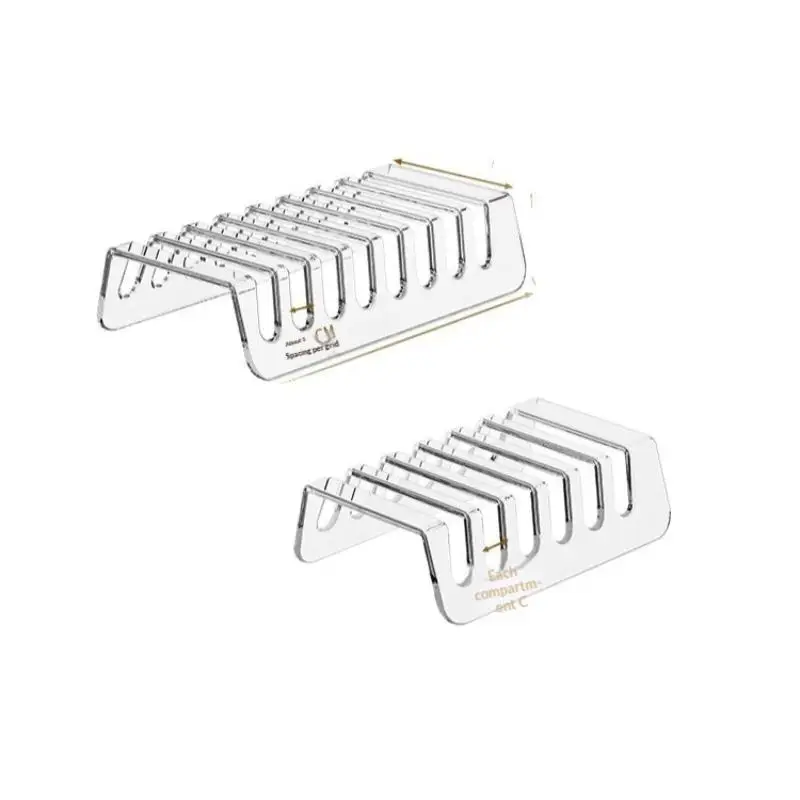 

New Sale Multi-Slot Acrylic Phone & Tablet Stand - Desktop Organizer for Charging & Display,6/8 Grids Available