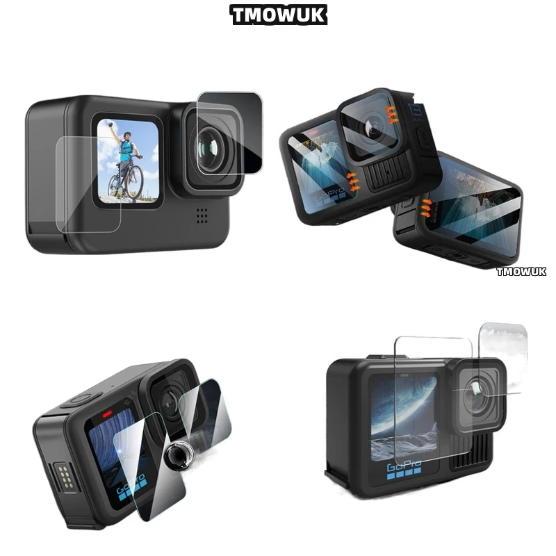 

For GoPro Hero 13 High Definition Clear Glass Screen Shield