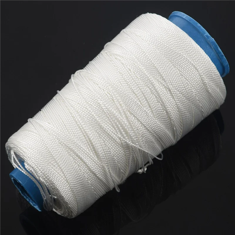 

YWDZ-4Pcs 400M 80Lbs Nylon Twisted Bowstring Thread Fishing String Sewing Cord Kite Line, White