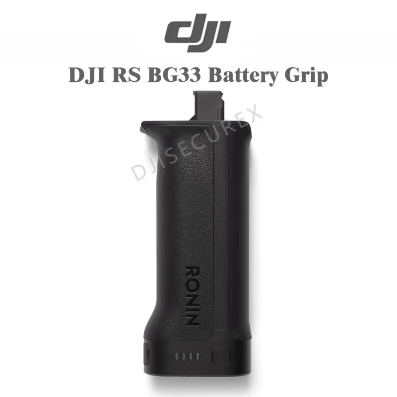 

DJI RS BG33 Battery Grip–14h Standby for RS 5/ 4Pro/ 4, 2150 mAh, Extended Power NEW