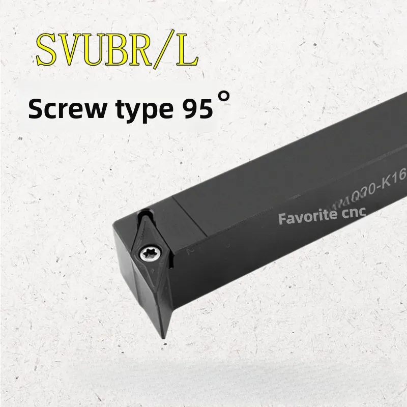 

95° External Turning Tool Holder, SVUBR / SVUBL, Size: 1212H11 / 1616H11 / 2020K11
